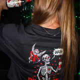 CUPID GOT ME WOMENS CROP TOP