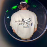 HATERS SQUIRM WHITE T-SHIRT