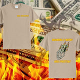 BURNING C-NOTES MENS T-SHIRT