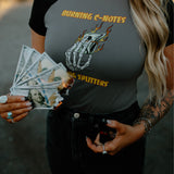 BURNING C-NOTES WOMENS CROP