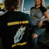 BURNING C-NOTES WOMENS CROP